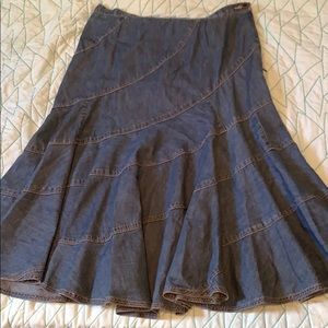 Jean skirt